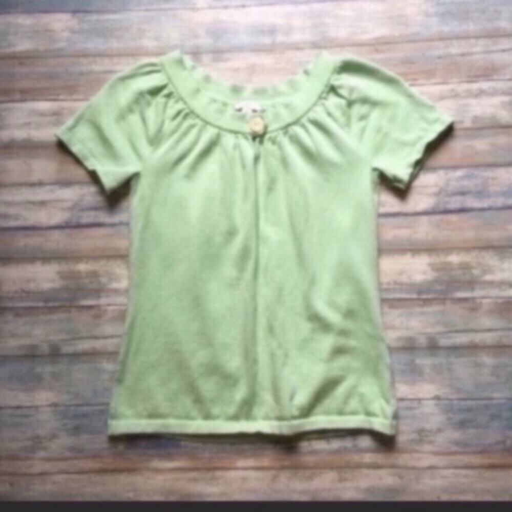 J. Jill Basic Green Blouse